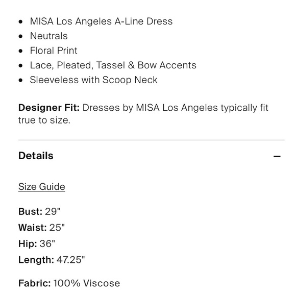 MISA Los Angeles midi dress - Picture 2 of 4